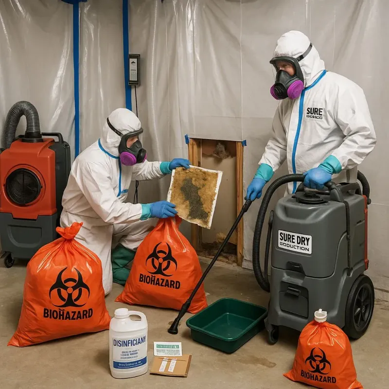 Contaminated Water Handling Protocols process in Washington County, OH