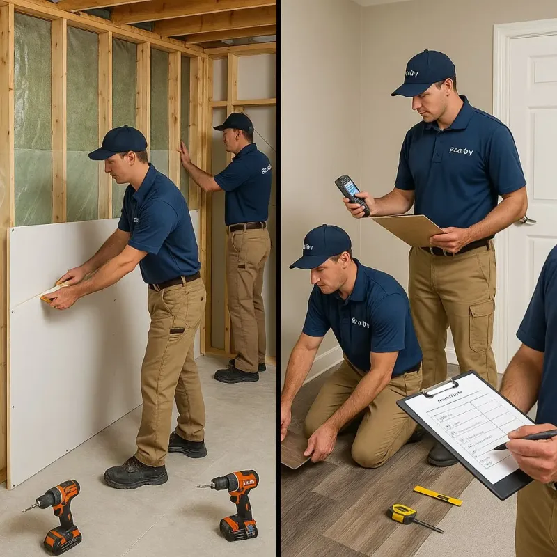Repairs and Reconstruction process in Washington County, OH